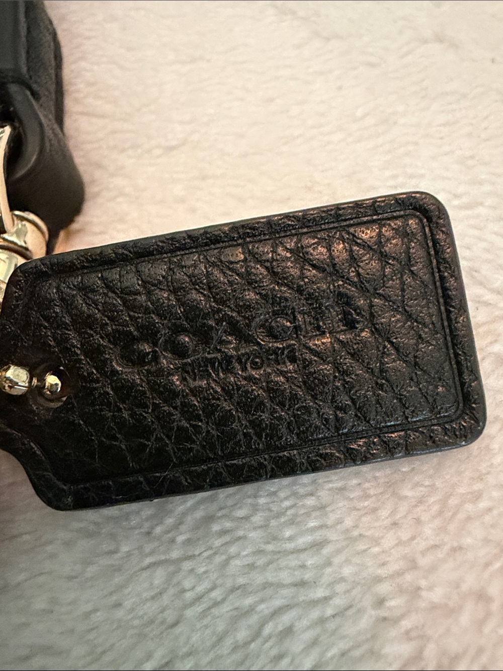 Coach Black Pebble Leather Crossbody Camera Bag - Picture 3 of 7